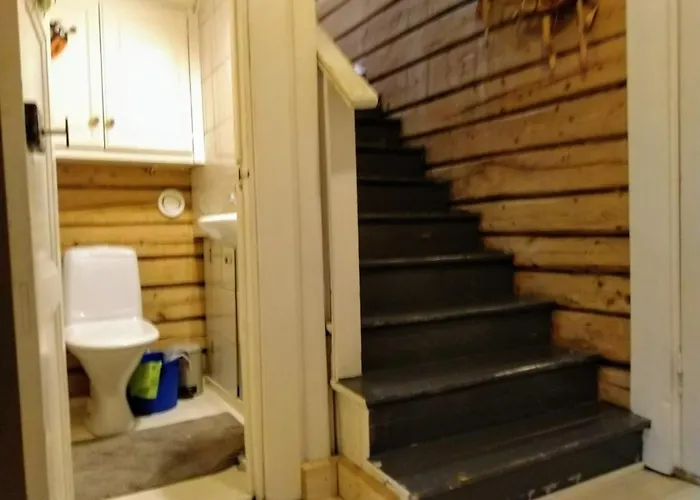 120 Yrs. Old Log House In Centre