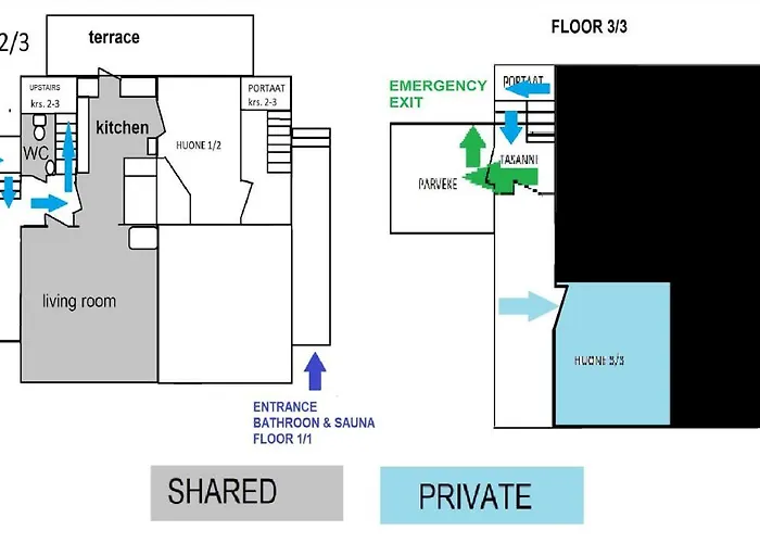 120 Yrs. Old Log House In Centre 民宿